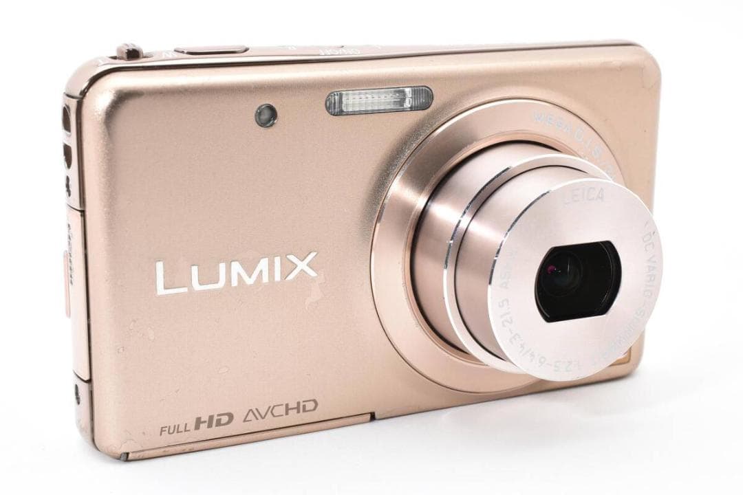 美品　Panasonic LUMIX DMC-FX80 ゴールド ＃A370