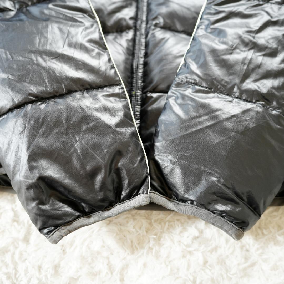 【美品】MILLET　ミレー　防水シェルダウンジャケット　Lサイズ　ブラック