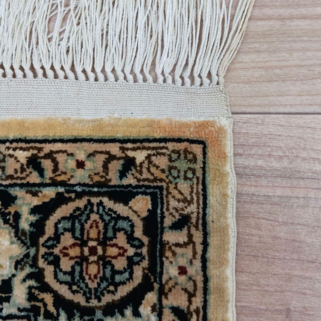 専用Y2811 シルク100% 細密手織り100万ノット ペルシャ絨毯