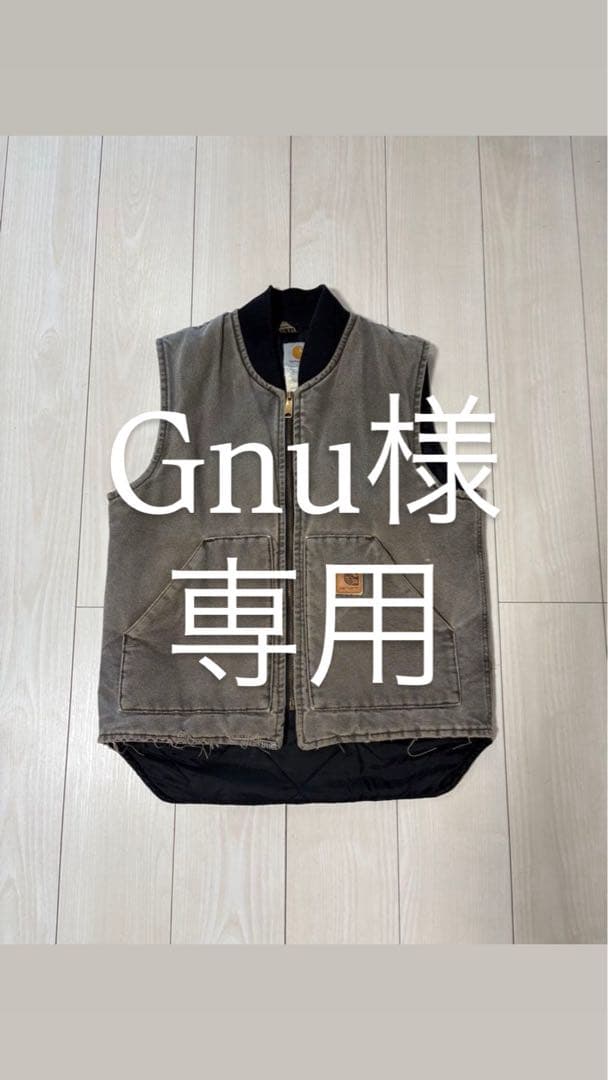 Carhartt ダックベスト　アメリカ製　Mサイズ