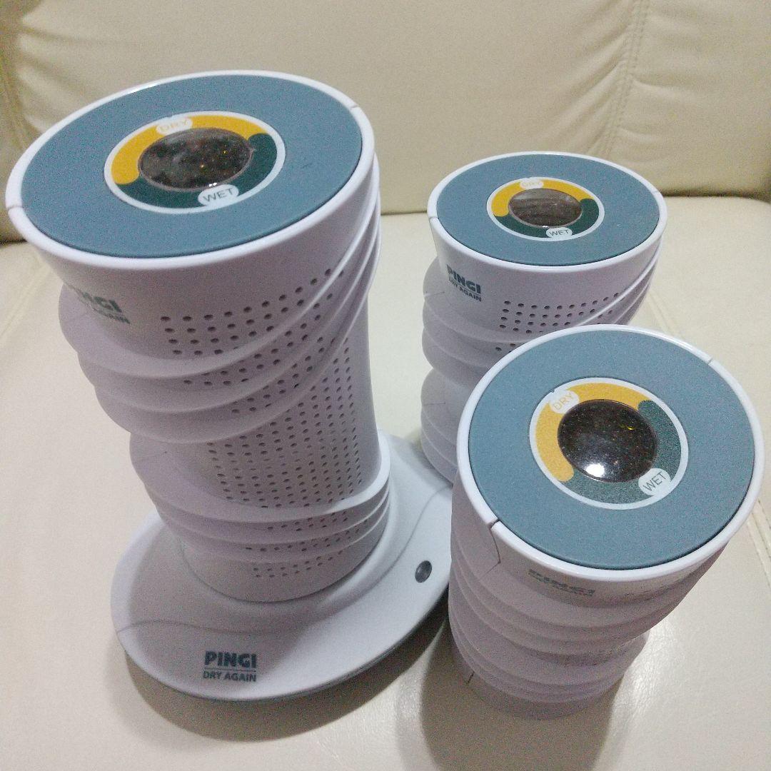 湿気＆臭いを吸着 再生し繰り返し使用できる ピンギー ドライアゲイン