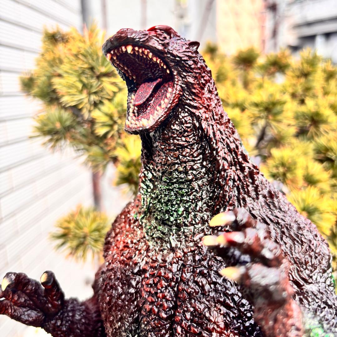 後藤彩色所 カスタム 東宝30ｃｍシリーズ 1995 ラストシーン ゴジラ 緑