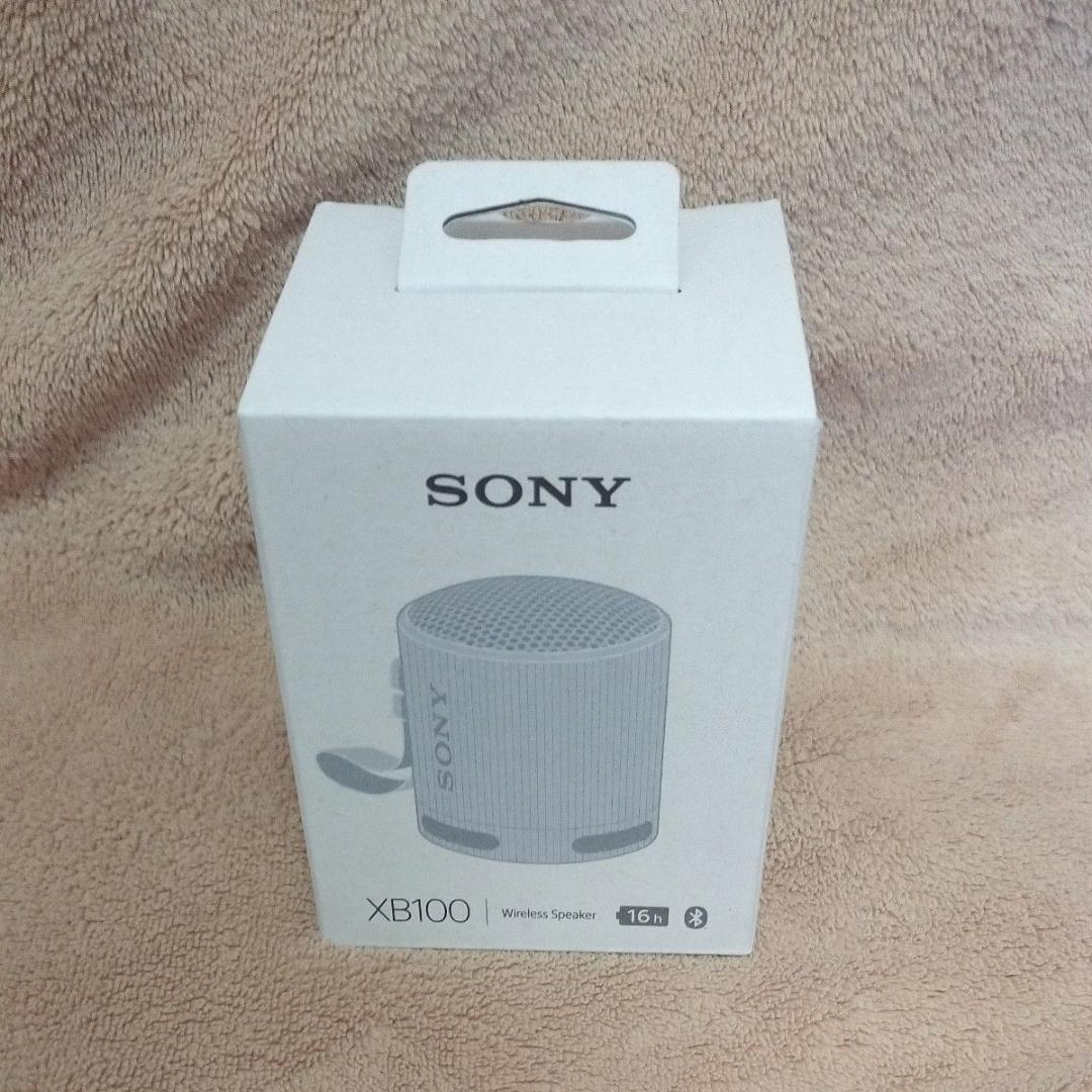 SONY SRS-XB100 H ワイヤレスポータブルスピーカー