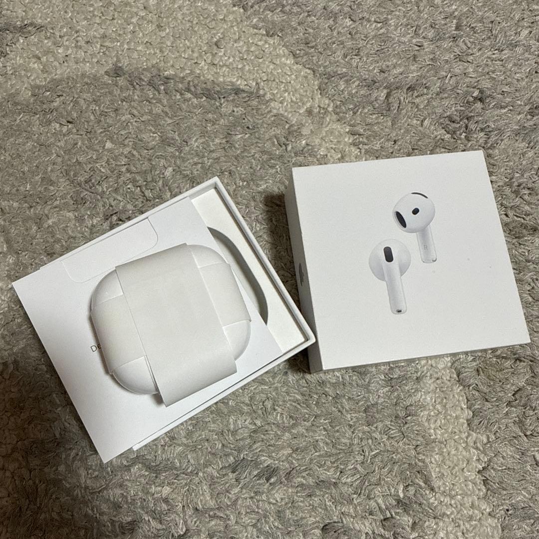 AirPods 第4世代 正規品 ほぼ未使用 箱・説明書あり