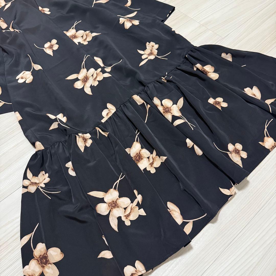 【極美品】CLANE W FACE GATHER SWITCH ONEPIECE