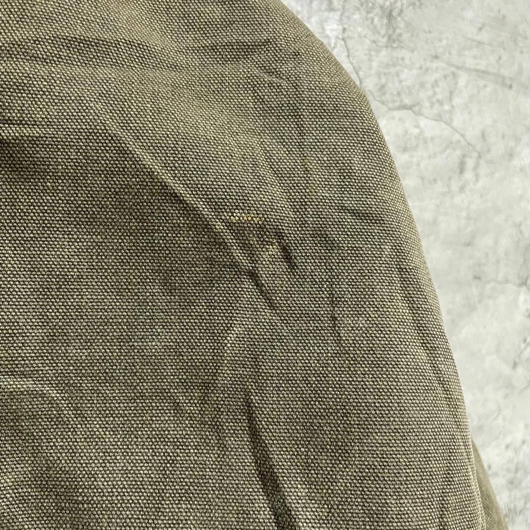 carharrt カーハート　ダックジャケット　古着　カーキ　ビンテージ　XL