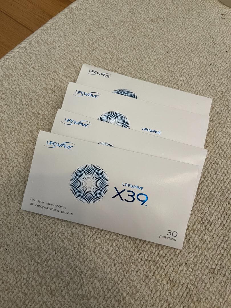 新品未使用 正規品 半額 LIFEWAVE X39 パッチ 120枚