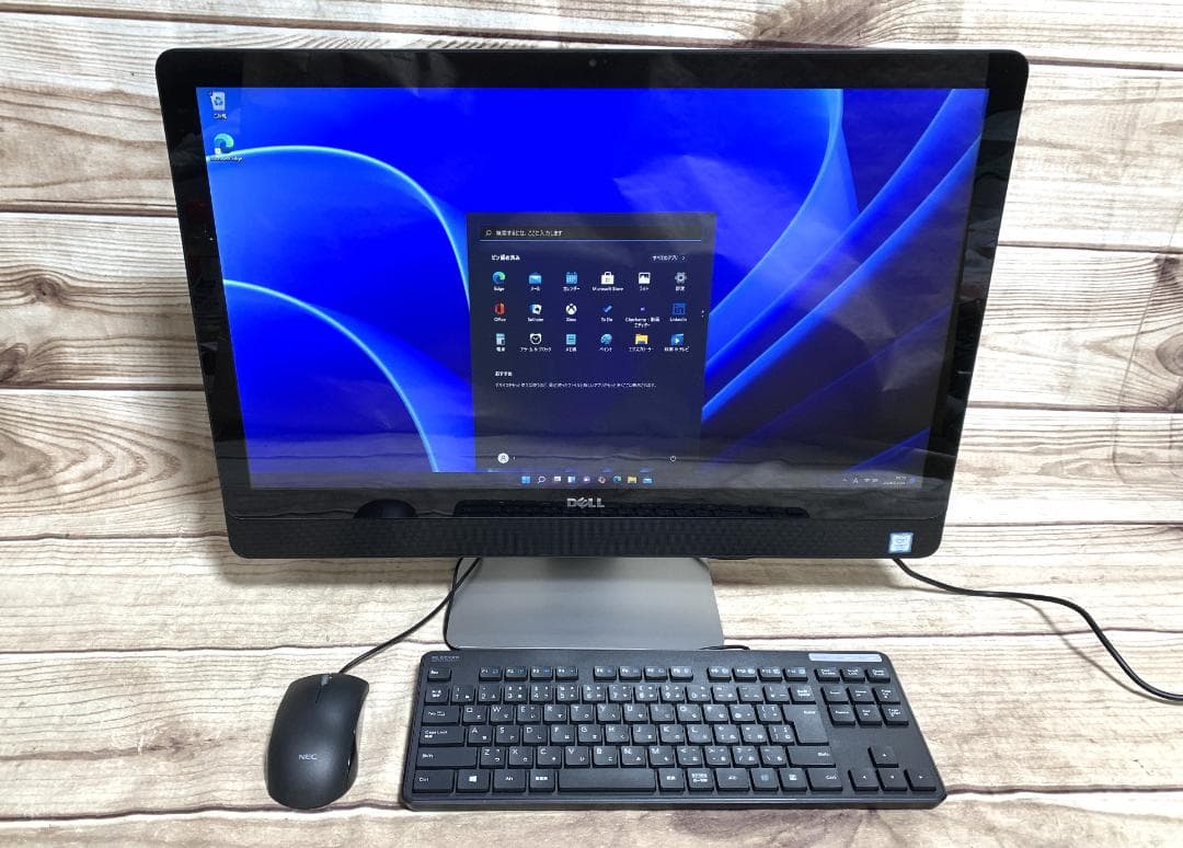 DELL i7 16GB SSD 24型タッチパネル Inspiron 使用少