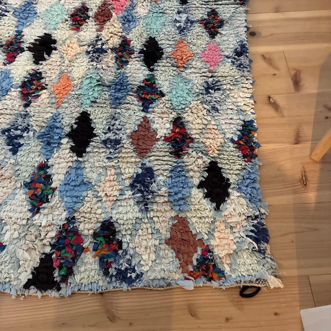 モロッコ絨毯　85cm×180cm ボシャルウェット