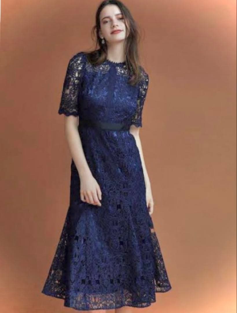 美品CELFORDセルフォードレースマーメイドワンピース佳子様佳子さま石原さとみ