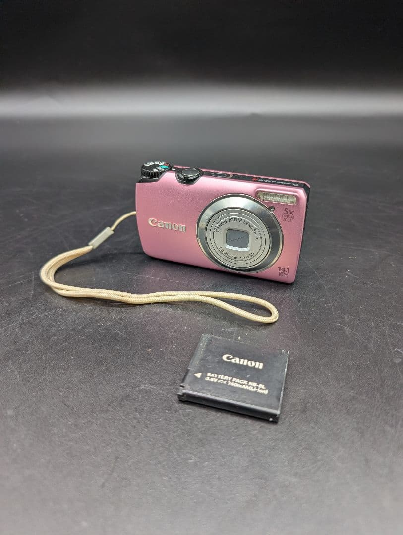 Canon PowerShot A3200 IS ピンク デジカメ コンデジ