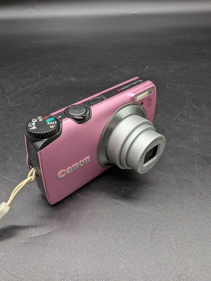 Canon PowerShot A3200 IS ピンク デジカメ コンデジ