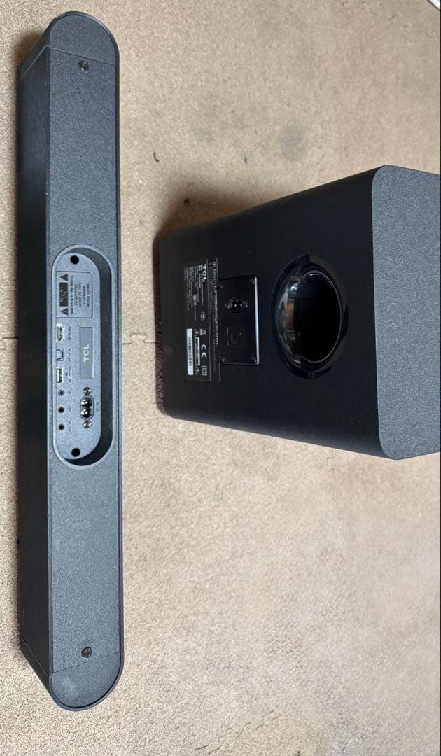 TCL サウンドバー ウーファー セット