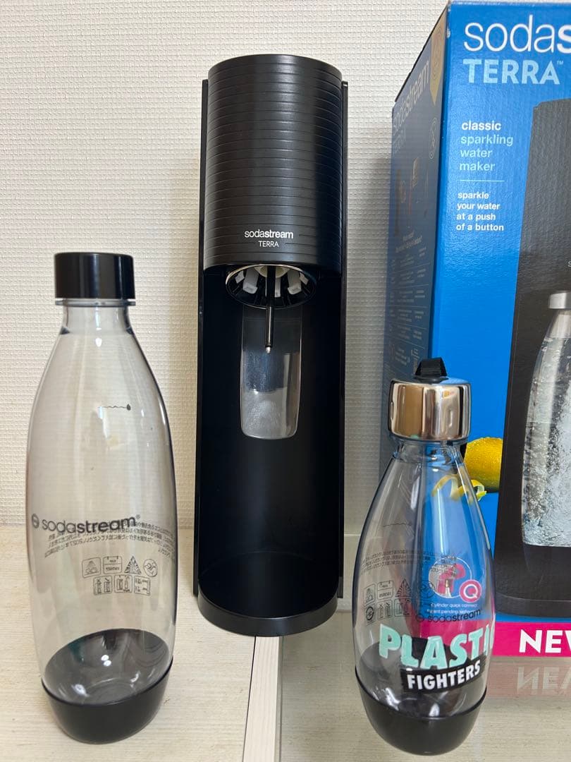 SodaStream Terra 炭酸水メーカー ブラック　美品