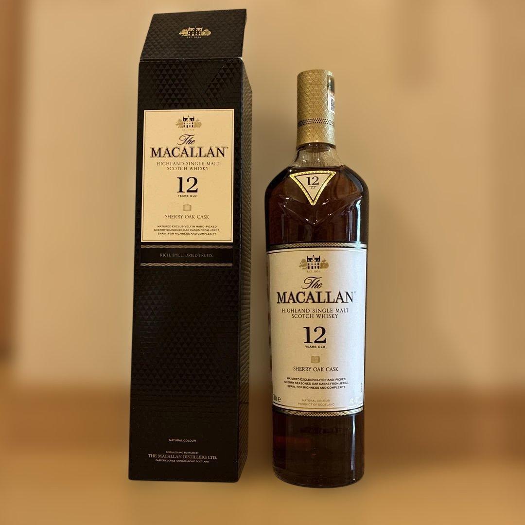 ザ マッカラン 12年　Sherry Oak 700ml