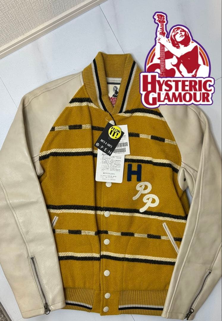 新品未使用、タグ付き　ヒステリックグラマー　レザージャケット　スタジャン