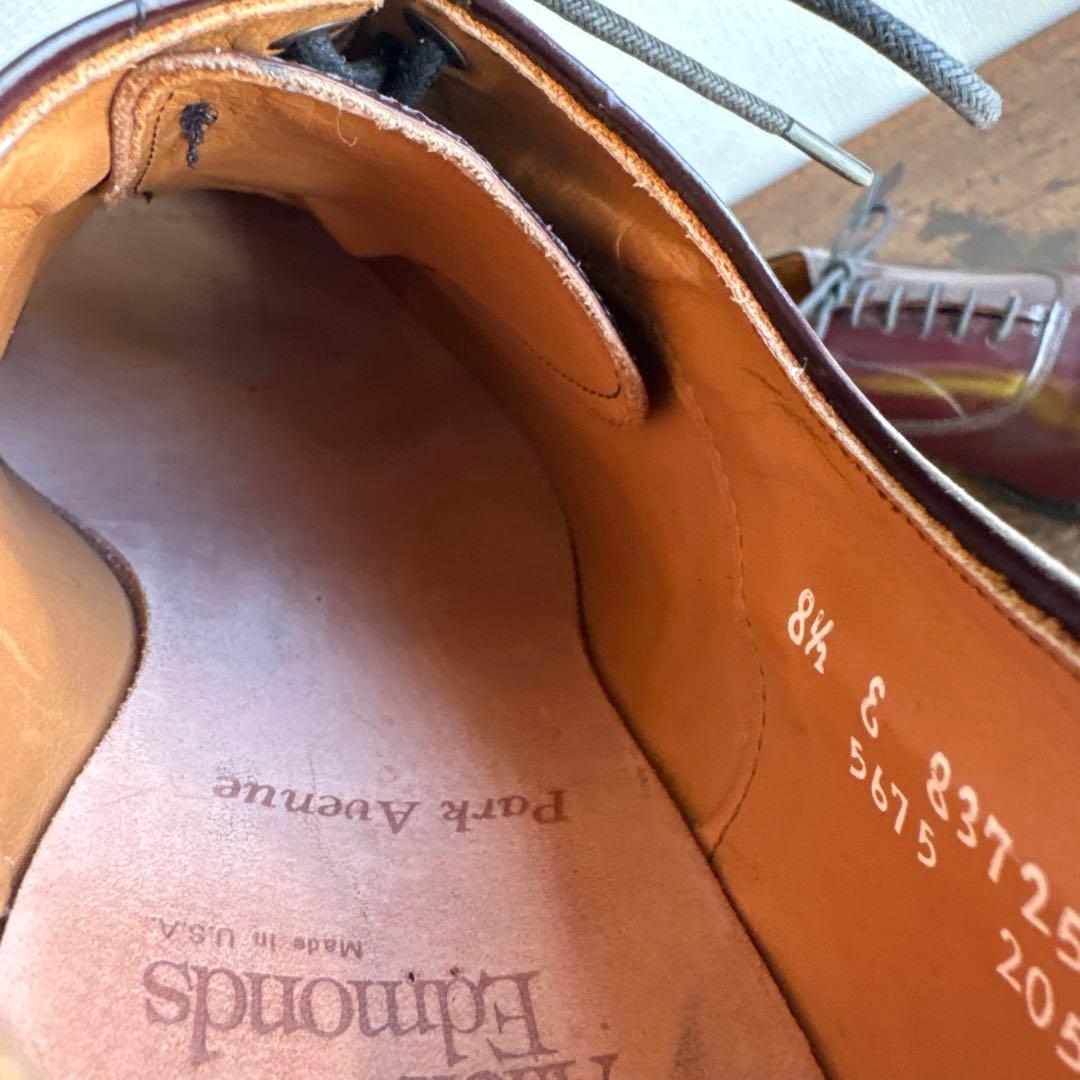 旧ロゴ　アレンエドモンズ　パークアヴェニュー　ドレスシューズ