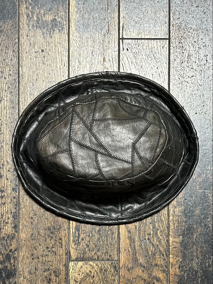 UNDER COVER ISM PEPER DOLL期 ツギハギレザーハット