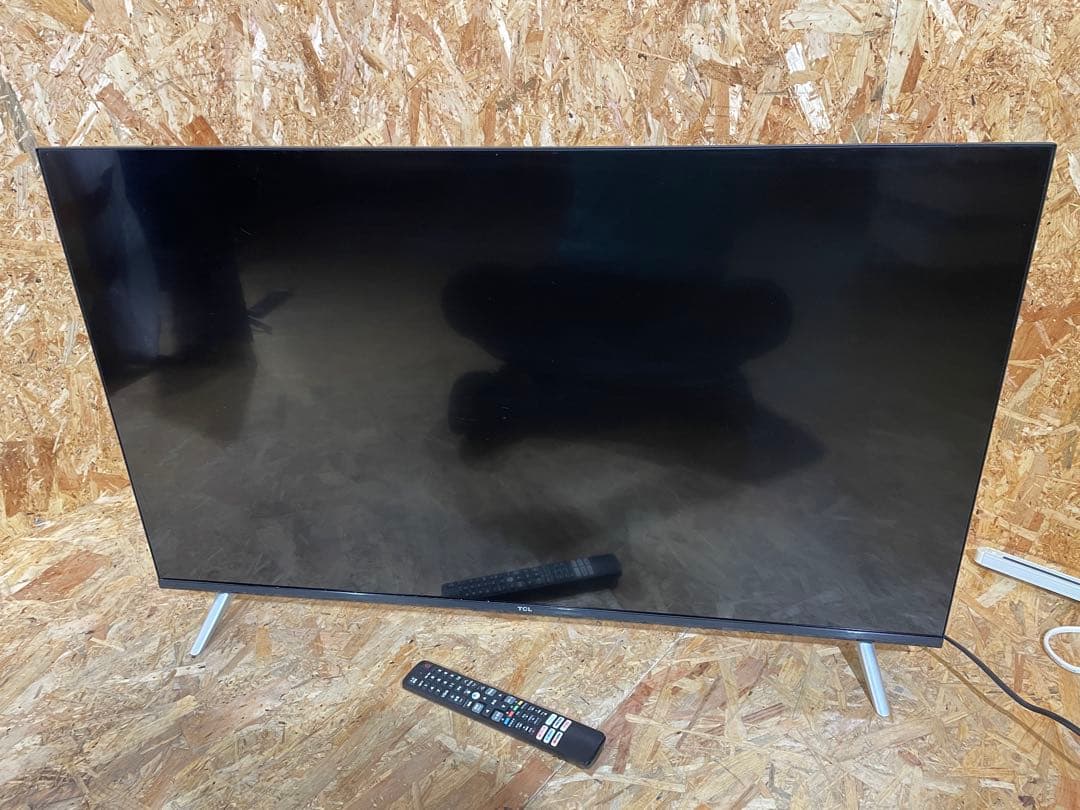 【美品】TCL 43型 液晶テレビ 4k HDR 22年製 1293