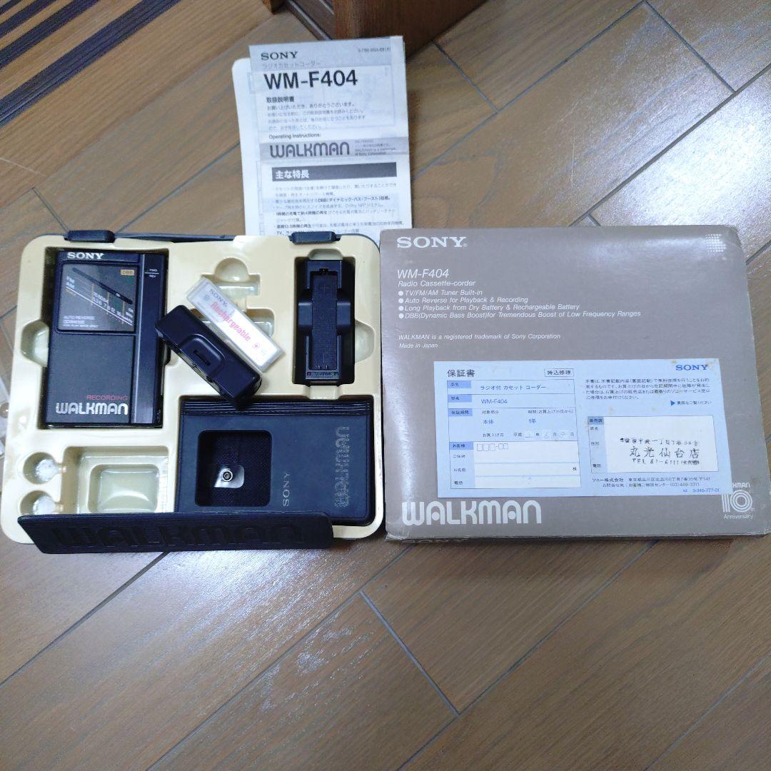 SONY WM-F404 ラジオカセットコーダー　ジャンク品