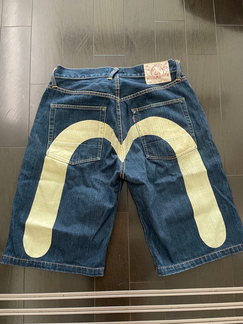 shadowman  evisu 大黒 エヴィス ハーフパンツ サイズ34