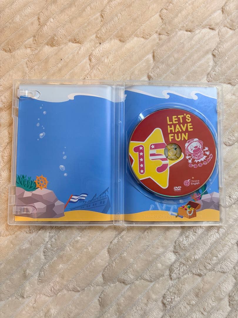 ミライグリッシュ　DVD15枚・CD3枚　収納箱無し