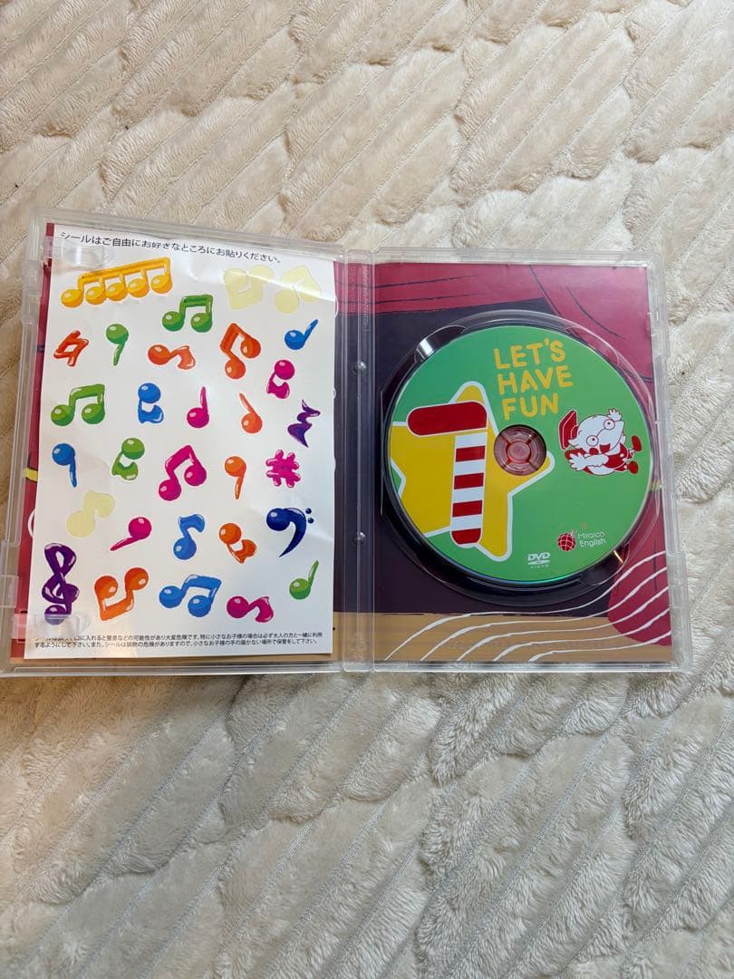 ミライグリッシュ　DVD15枚・CD3枚　収納箱無し