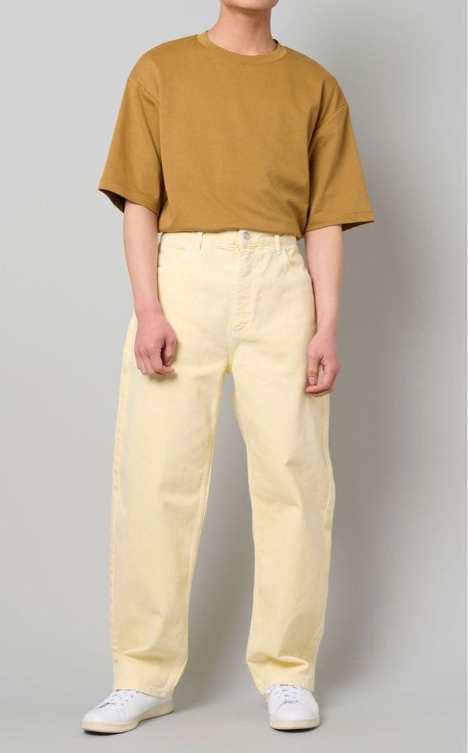 定価48400円STUDIO NICHOLSON ガーメントダイデニムパンツ　S