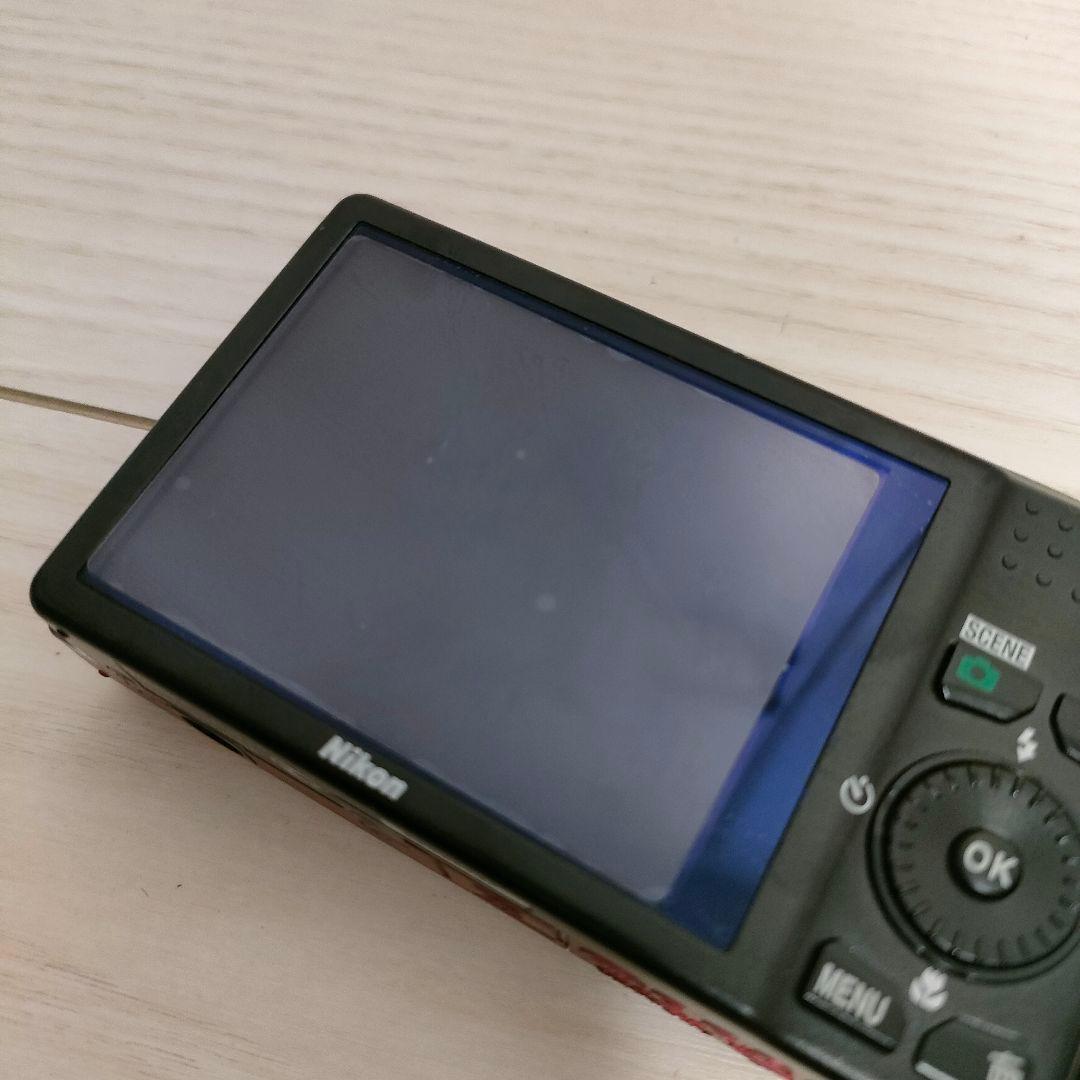 動作確認済Nikon COOLPIX S6200レッド コンパクトデジタルカメラ