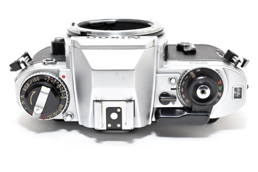 良品 ニコン FG シルバー MF-15 フィルム モルト新品交換済 H272