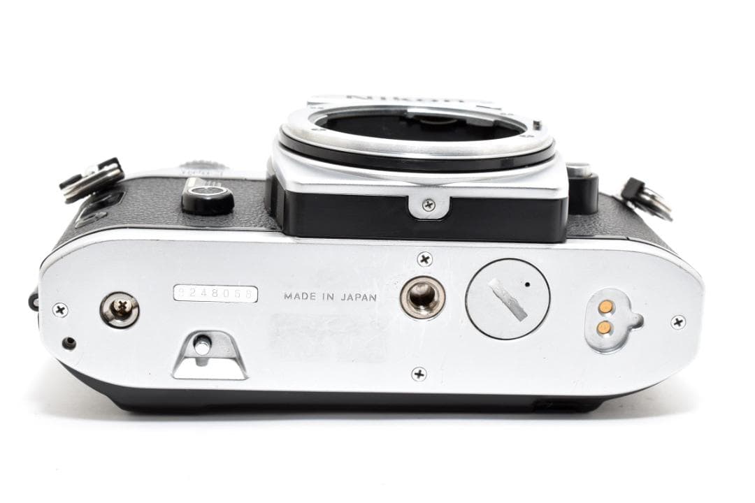 良品 ニコン FG シルバー MF-15 フィルム モルト新品交換済 H272