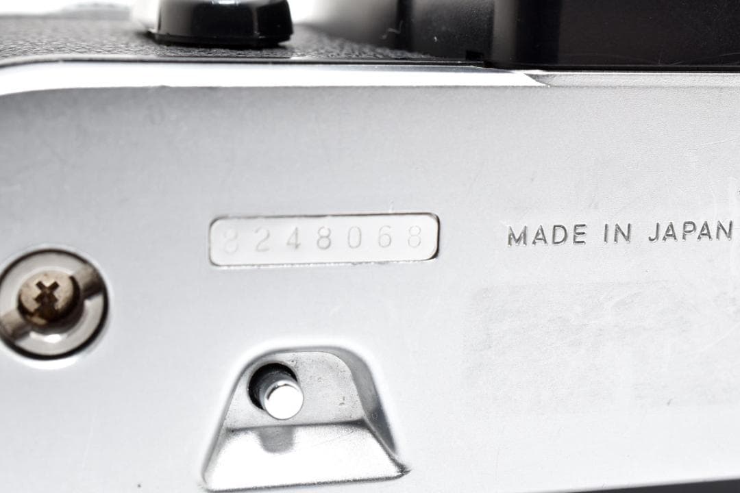 良品 ニコン FG シルバー MF-15 フィルム モルト新品交換済 H272