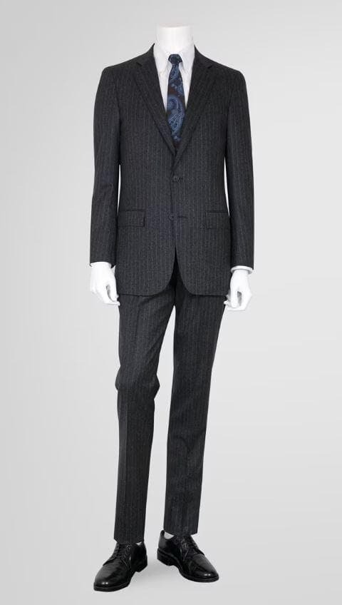 【新品】 ブルックスブラザーズ ライトウエイトフランネル　スーツ　37SHT