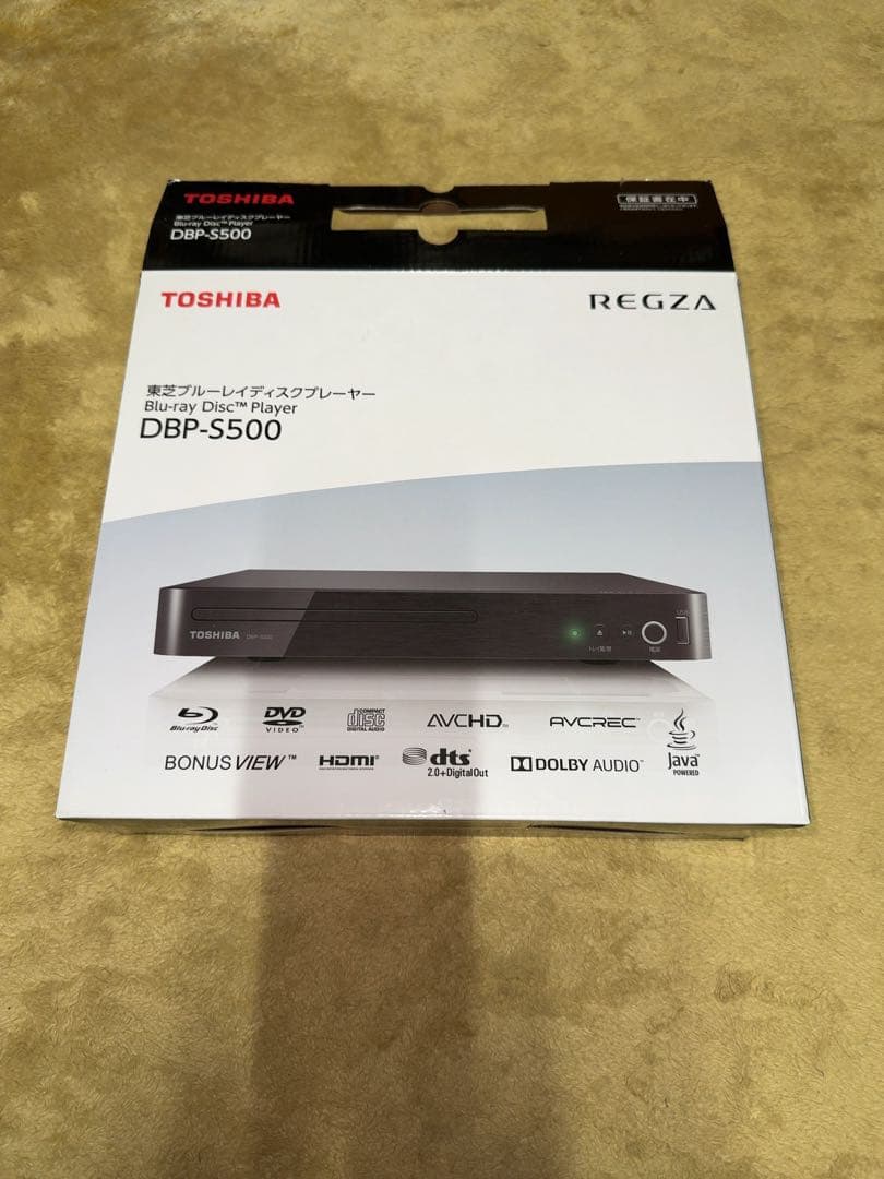 東芝REGZA ブルーレイプレーヤー DBP-S500