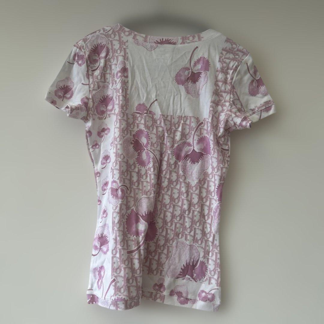 Christian Dior 半袖Tシャツ 花柄