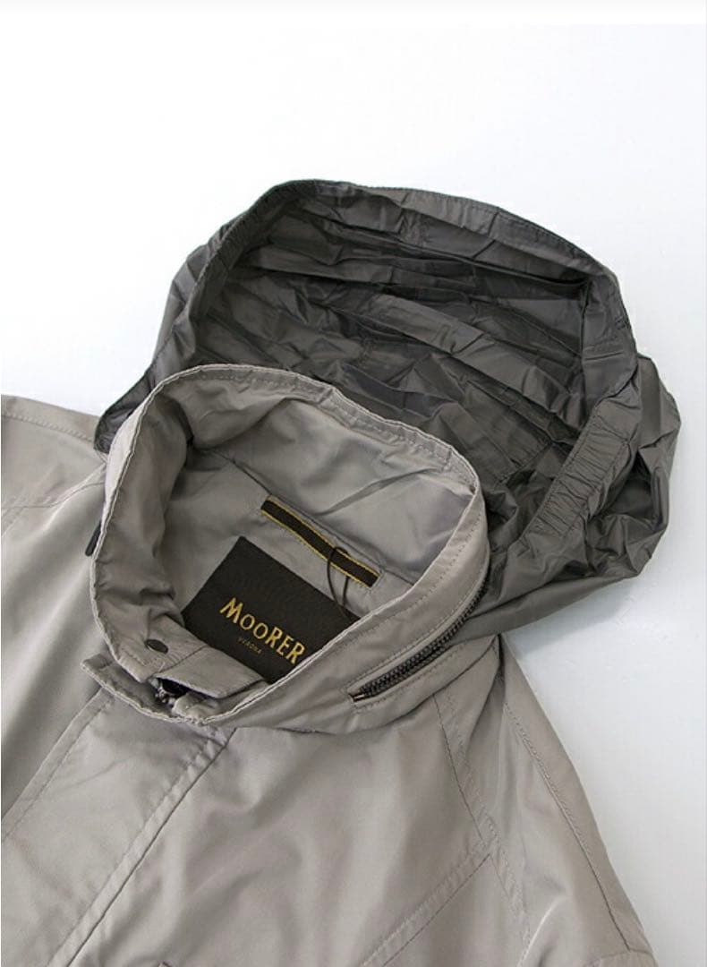 S*t様 MOORER ナイロンジャケット M-65 MANOLO-KM グレー
