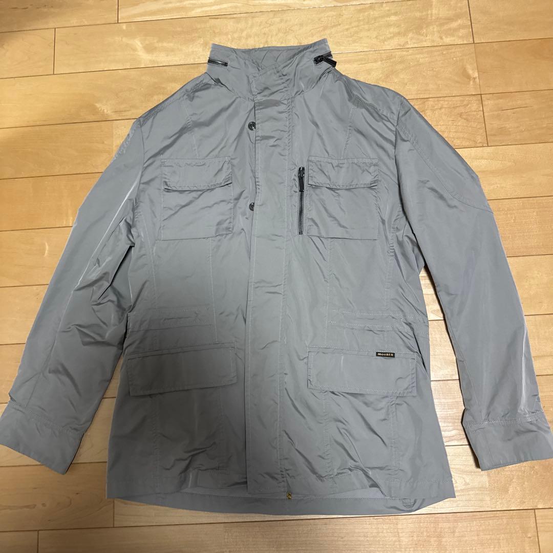 S*t様 MOORER ナイロンジャケット M-65 MANOLO-KM グレー