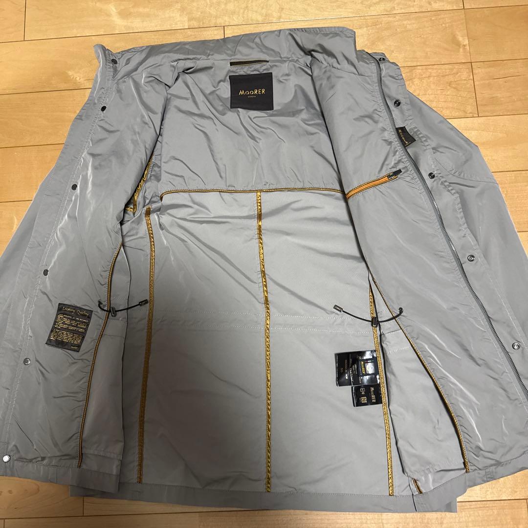 S*t様 MOORER ナイロンジャケット M-65 MANOLO-KM グレー