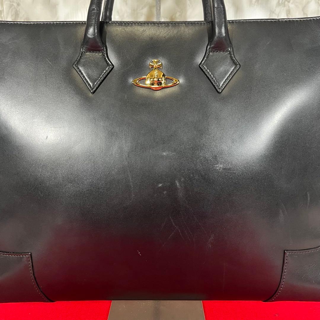 廃盤　vivienne west wood ビジネスバッグ　 本革　A4可能