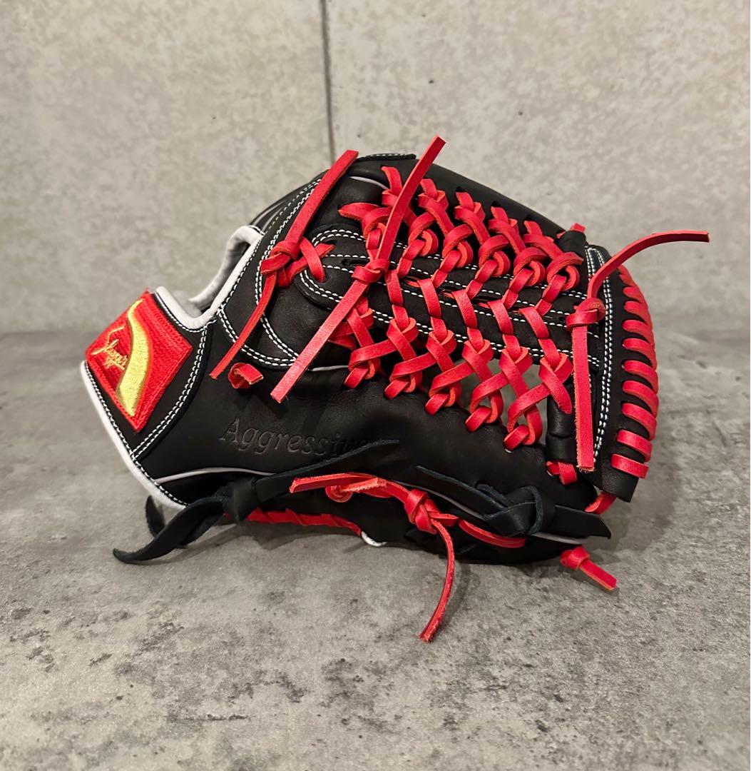 屋外 未使用品 久保田スラッガー オーダー 内野手用 湯もみ型付け済み