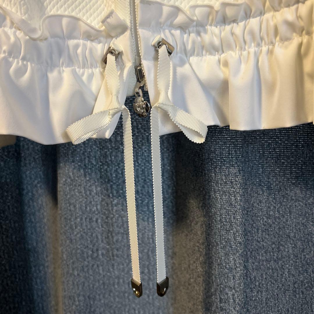 M'S GRACY フード付きホワイトパーカージャケット