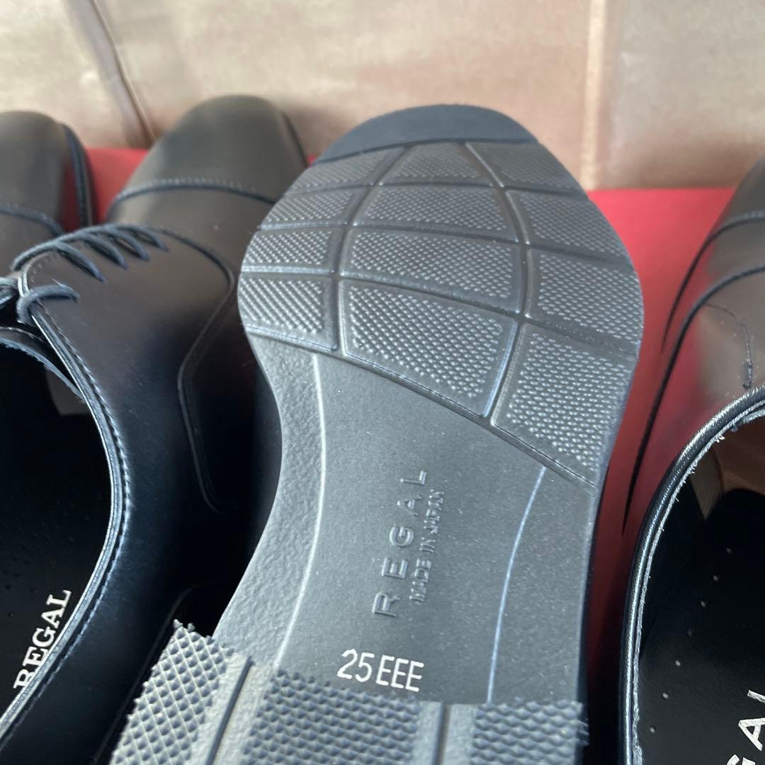 リーガル　10GR 232S ブラック　25CM 2足セット