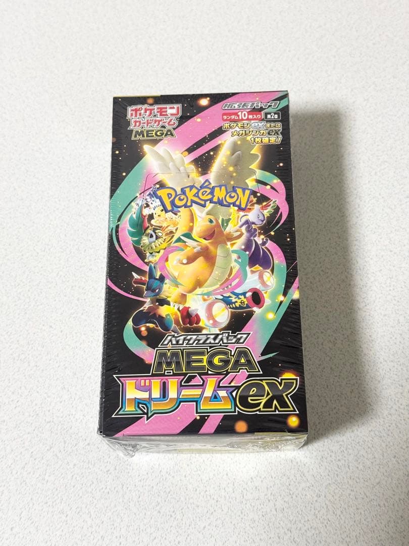 【シュリンク付き】 MEGAドリームex 1BOX