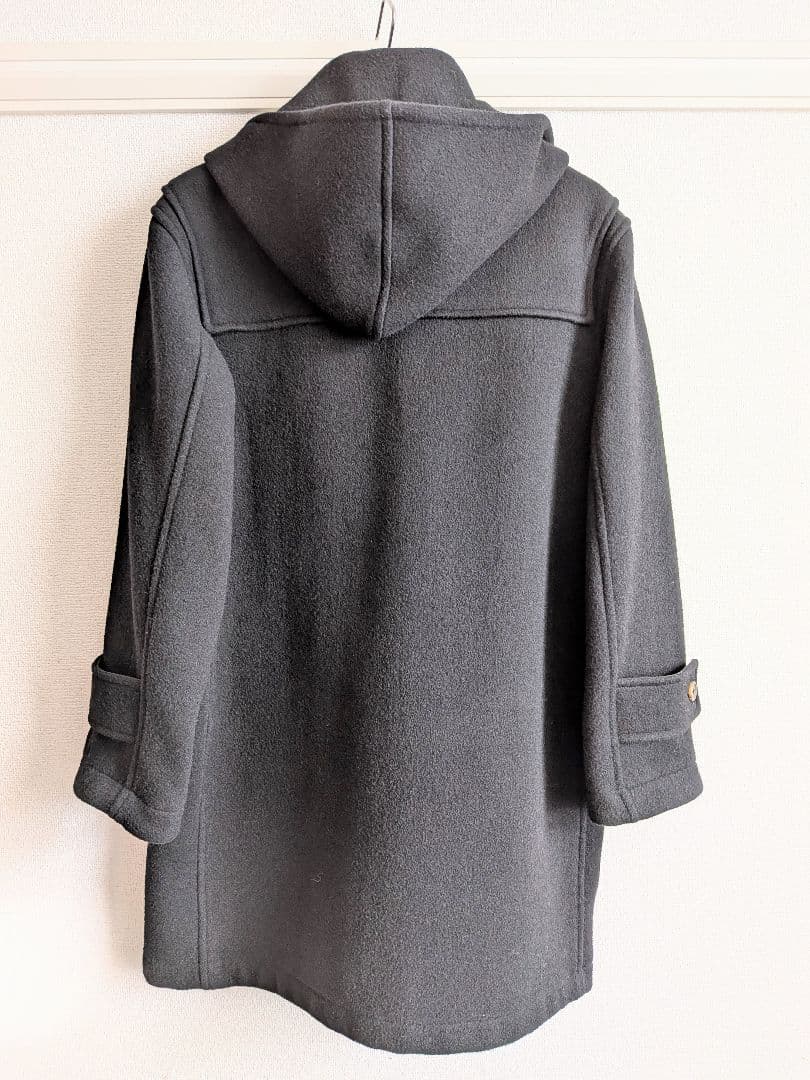 極美品　ヴィンテージ　ラルフローレン　USA製　ダッフルコート　ウール　黒　S