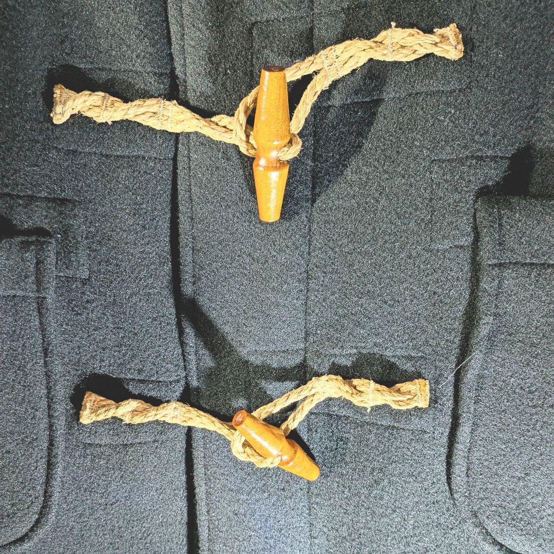 極美品　ヴィンテージ　ラルフローレン　USA製　ダッフルコート　ウール　黒　S