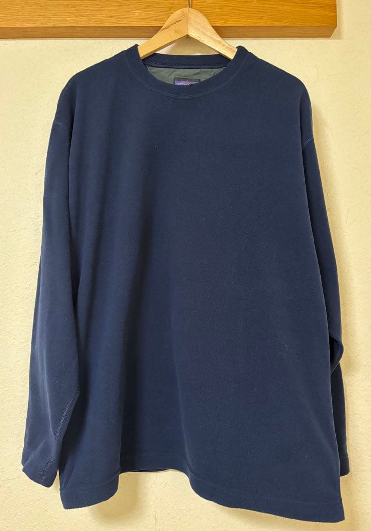 トップス 90s patagonia micro D-luxe crew