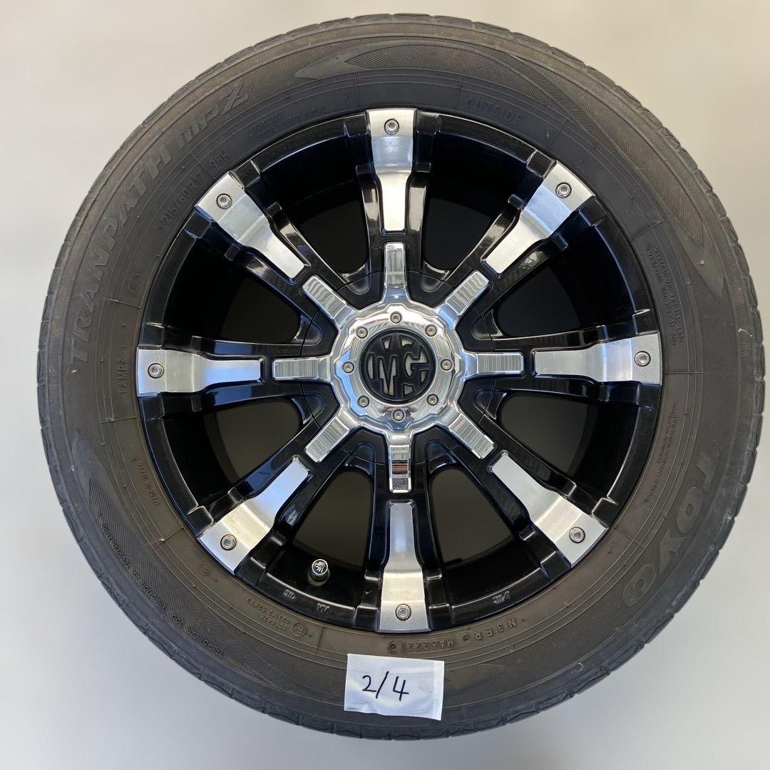 中古　サマータイヤ・ホイールセット 2/4　セット購入お願いします