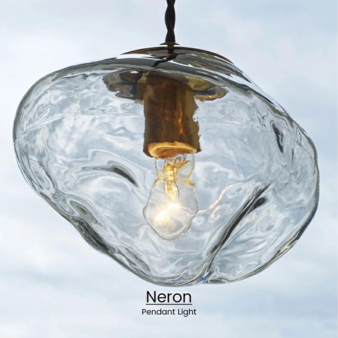 Neron ペンダントライト クリアガラス