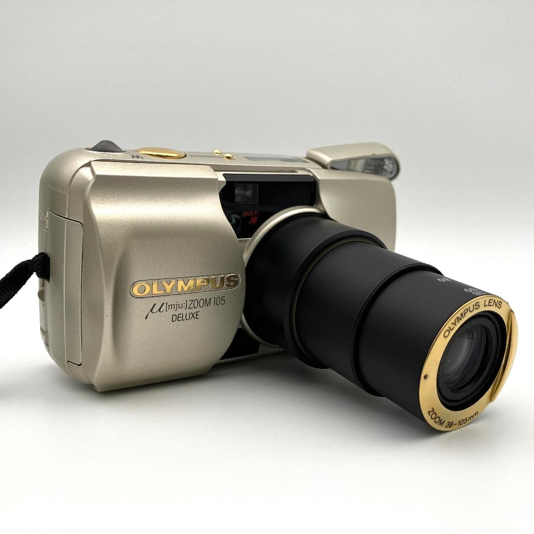 OLYMPUS μ（ミュー）ZOOM105 DELUXE フィルムカメラ