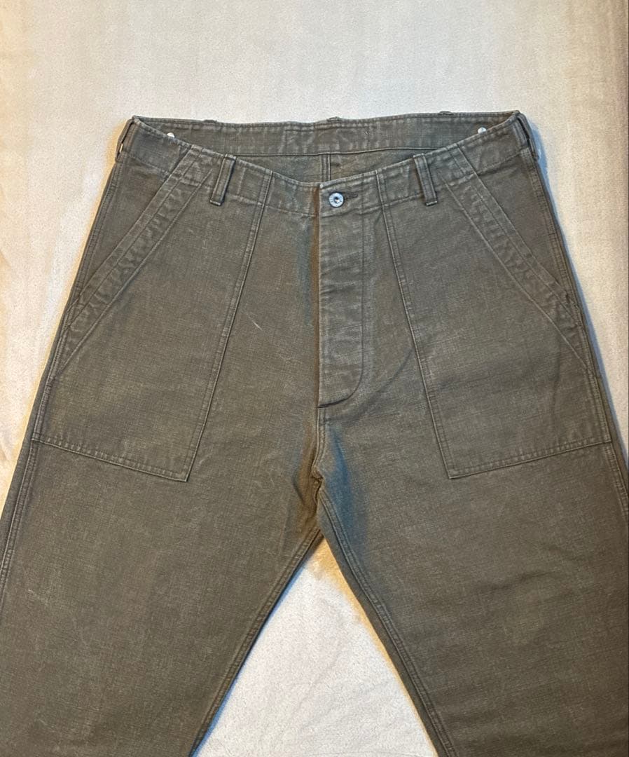 パンツ TENDERLOIN DUCK PNT olive L